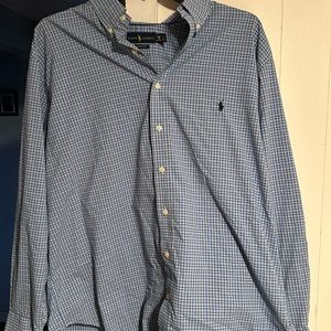 Ralph Lauren Polo performance button up. Size 2xb
